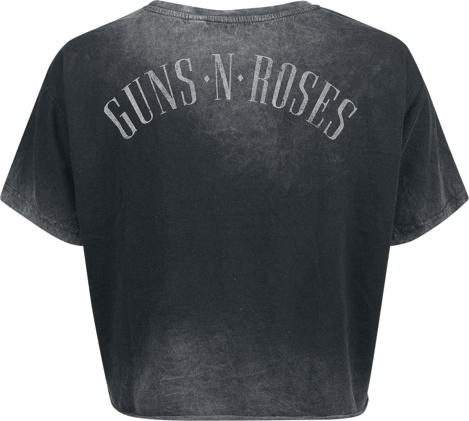 T-Shirt Manches courtes  de Guns N' Roses - Guns - S à 4XL - pour Femme - gris - Guns N' Roses - View 2