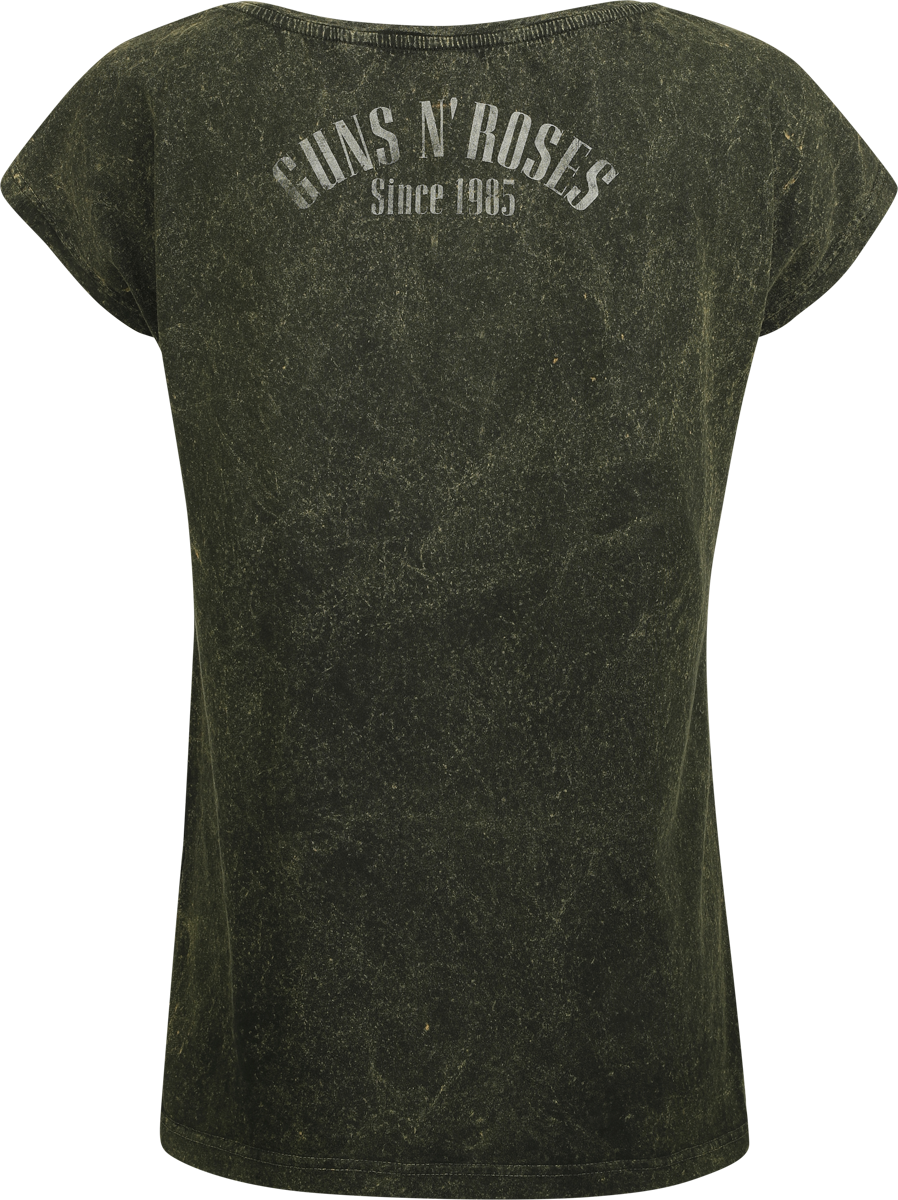 T-Shirt Manches courtes  de Guns N' Roses - Destruction - S à 4XL - pour Femme - multicolore - Guns N' Roses - View 2