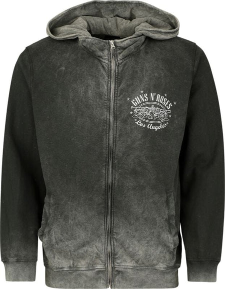 Sweat-shirt zippé à capuche  de Guns N' Roses - Paradise City - S à XXL - pour Homme - gris - Guns N' Roses