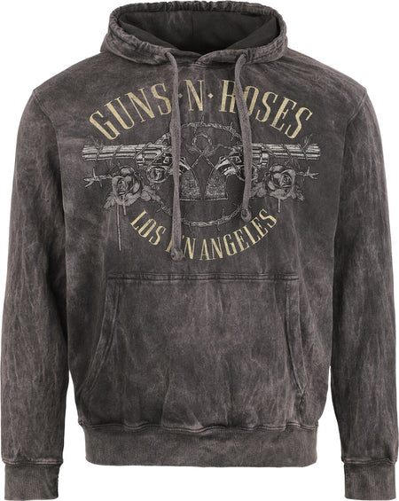 Sweat-shirt à capuche  de Guns N' Roses - Bullet Logo - S à XXL - pour Homme - gris - Guns N' Roses
