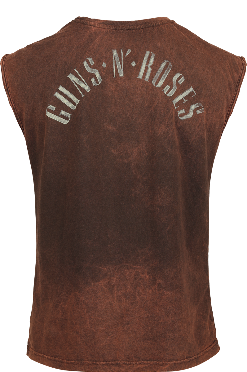 Débardeur  de Guns N' Roses - Los Angeles - S à 4XL - pour Homme - rouille - Guns N' Roses - View 2