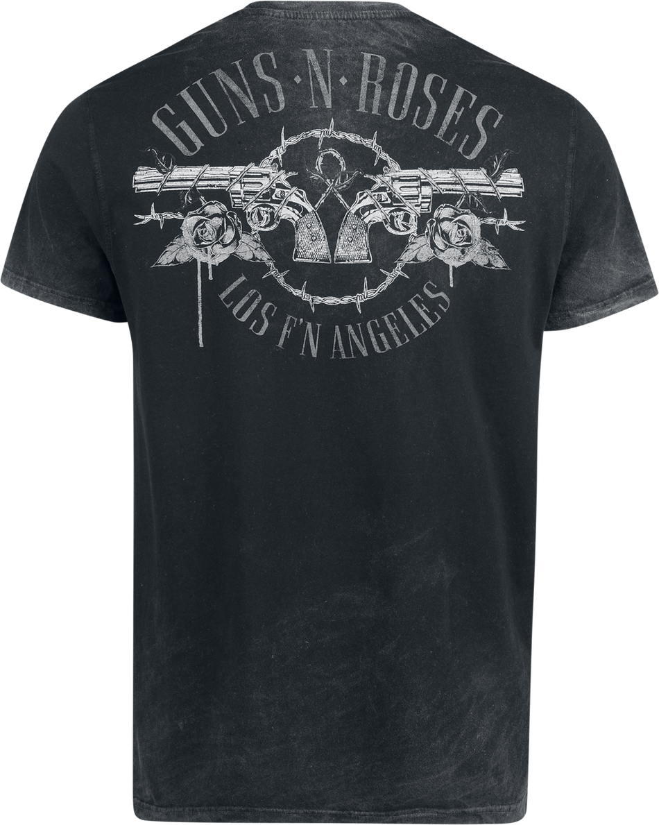 T-Shirt Manches courtes  de Guns N' Roses - Chapeau Haut De Forme - S à 4XL - pour Homme - gris - Guns N' Roses - View 2