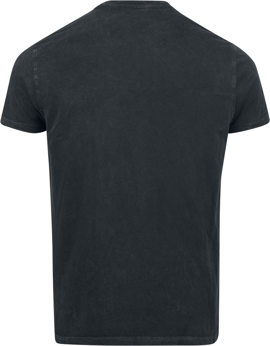 T-Shirt Manches courtes  de Guns N' Roses - Bullet Logo - S à 4XL - pour Homme - anthracite - Guns N' Roses - View 2