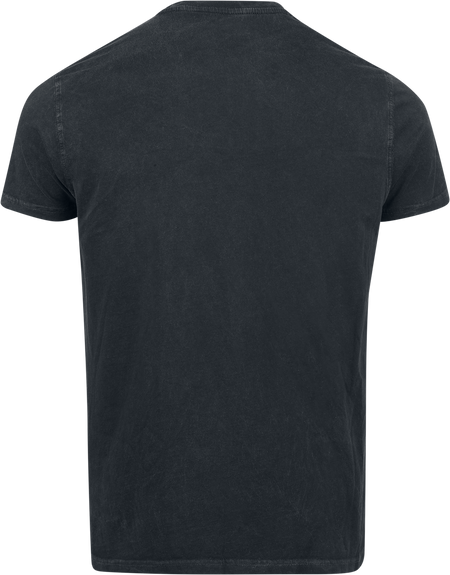 T-Shirt Manches courtes  de Guns N' Roses - Bullet Logo - S à 4XL - pour Homme - anthracite - Guns N' Roses - View 2