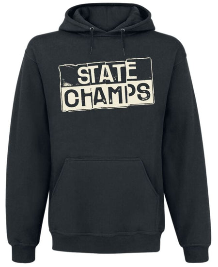 Sweat-shirt à capuche  de State Champs - S à XXL - pour Homme - noir - State Champs