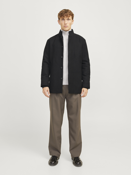 Manteau d'hiver  de Jack & Jones - JJEHARRISON WOOL BLEND JACKET SN - S à XXL - pour Homme - noir - jack & jones - View 2