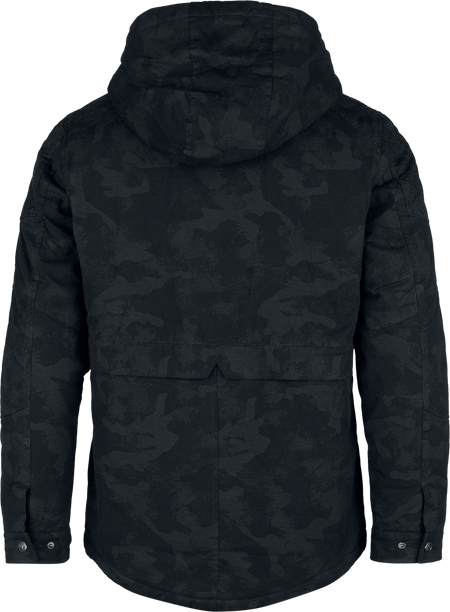 Manteau d'hiver  de Black Premium by EMP - Black on Black - S à XXL - pour Homme - noir - Black Premium by EMP - View 2