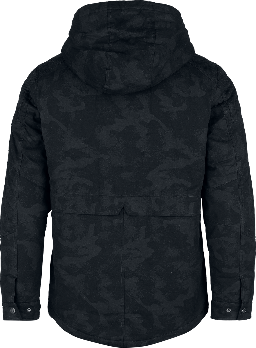 Manteau d'hiver  de Black Premium by EMP - Black on Black - S à XXL - pour Homme - noir - Black Premium by EMP - View 2