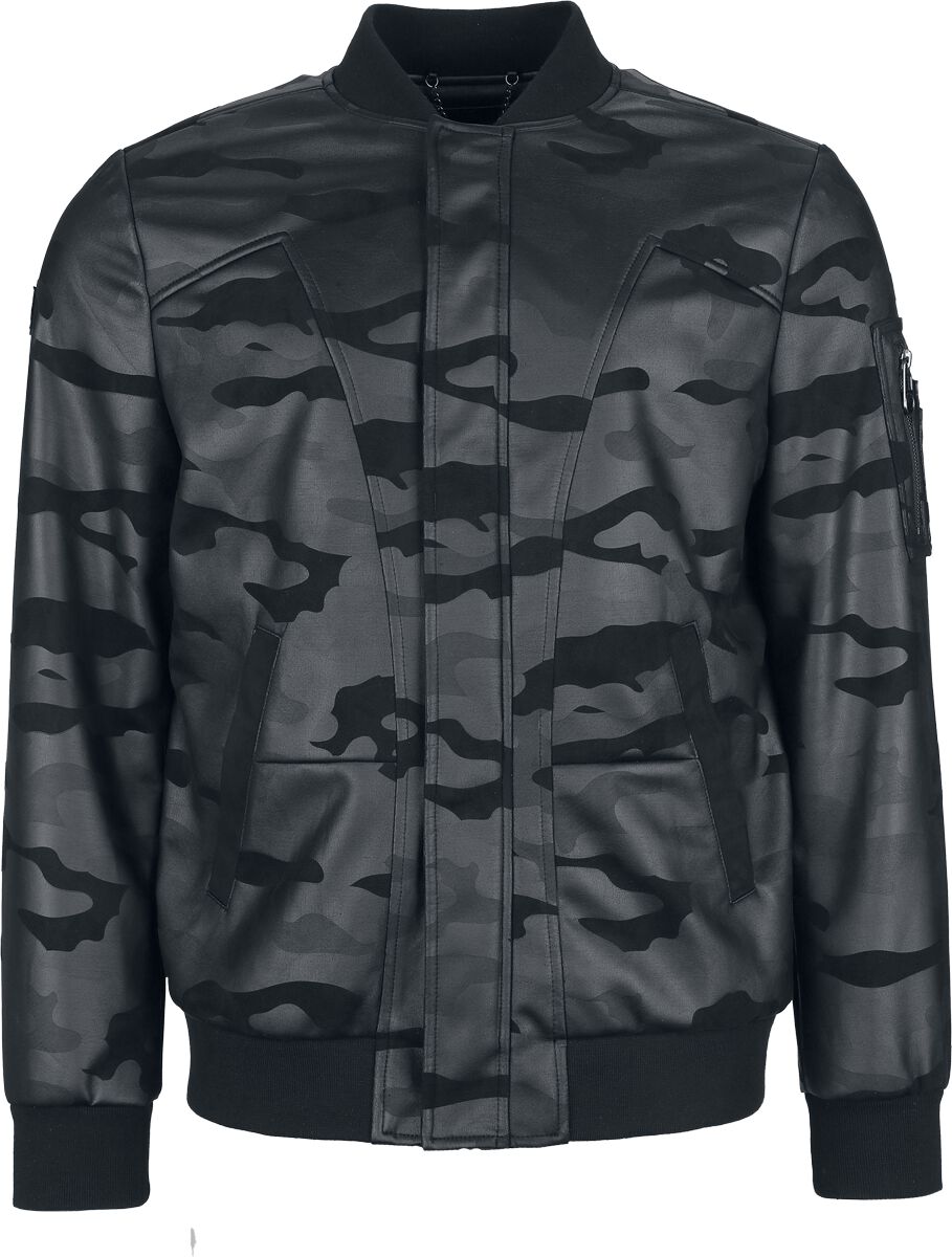 Veste mi-saison  de Black Premium by EMP - Black on Black - S à XXL - pour Homme - noir - Black Premium by EMP