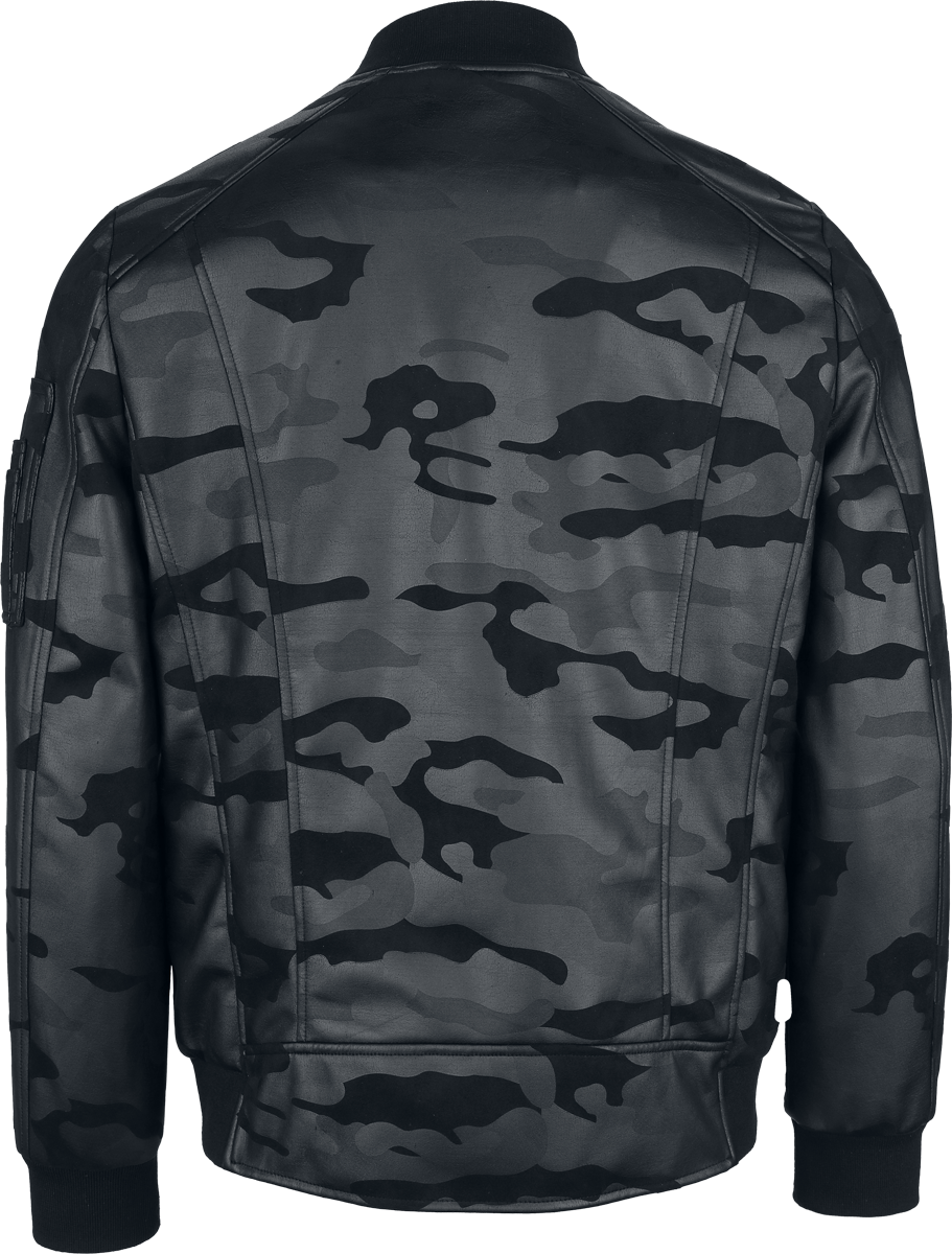 Veste mi-saison  de Black Premium by EMP - Black on Black - S à XXL - pour Homme - noir - Black Premium by EMP - View 2