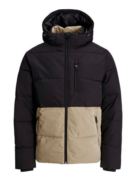 Manteau d'hiver  de Jack & Jones - JJEOWEN PUFFER SN - Doudoune - S à XL - pour Homme - noir - jack & jones