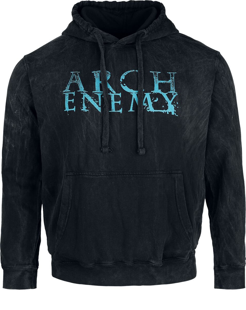 Sweat-shirt à capuche  de Arch Enemy - Saturnine - S à XL - pour Homme - noir - Arch Enemy