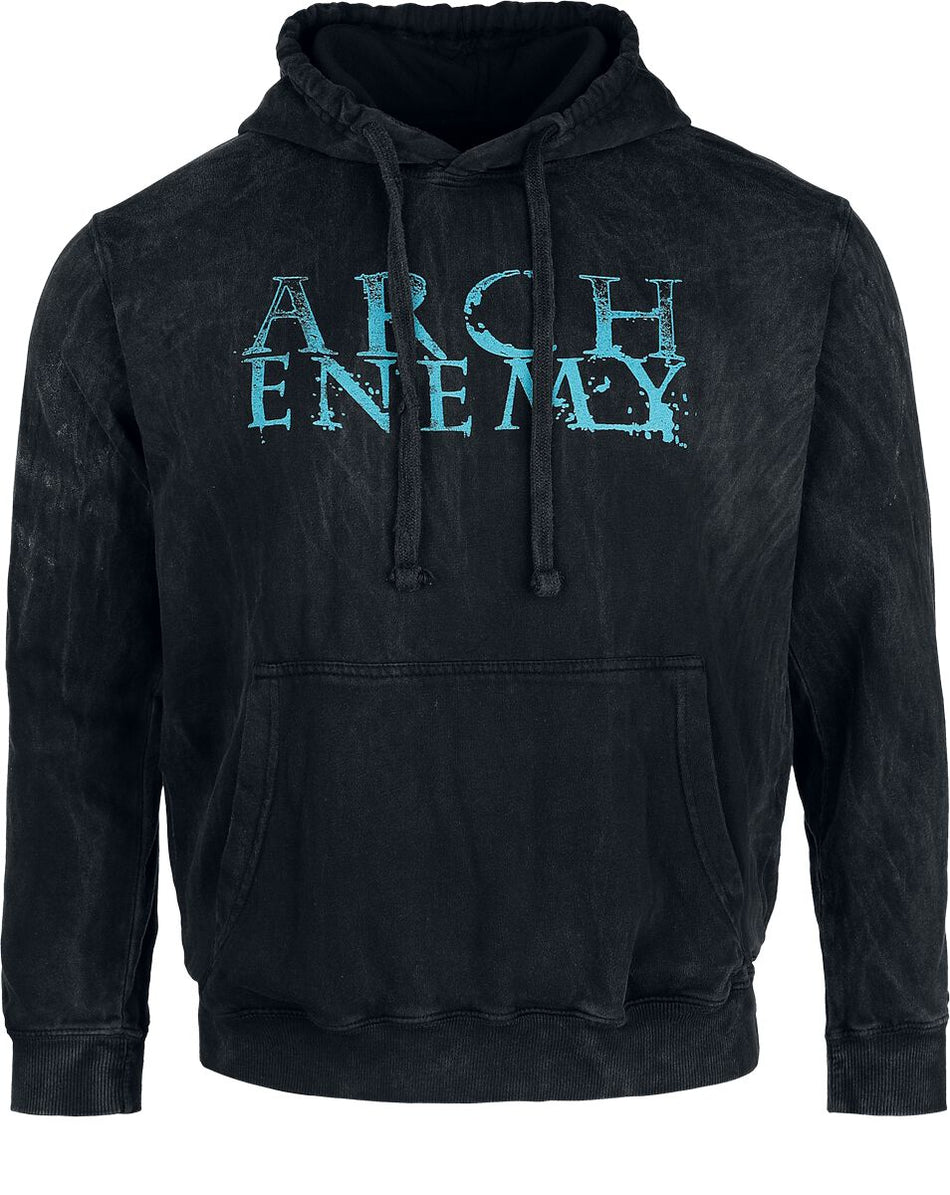 Sweat-shirt à capuche  de Arch Enemy - Saturnine - S à XL - pour Homme - noir - Arch Enemy