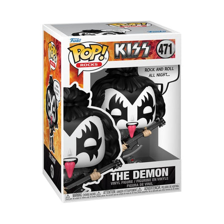 Kiss - The Demon Vinyl Figur 471 - Funko Pop! - Funko Shop Europe - Kiss