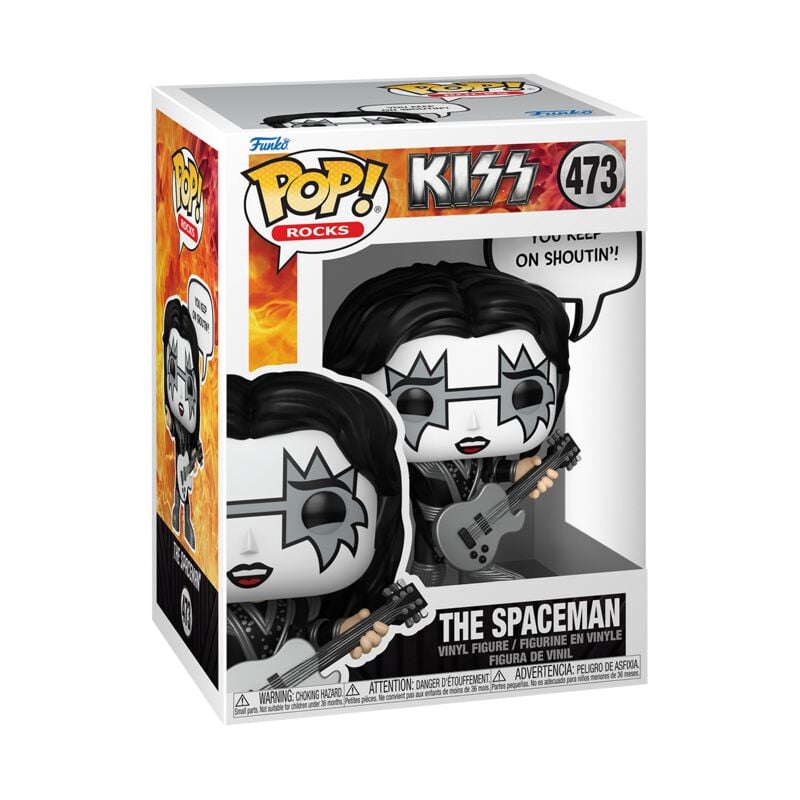 Kiss - The Spaceman Vinyl Figur 473 - Funko Pop! - Funko Shop Europe - Kiss