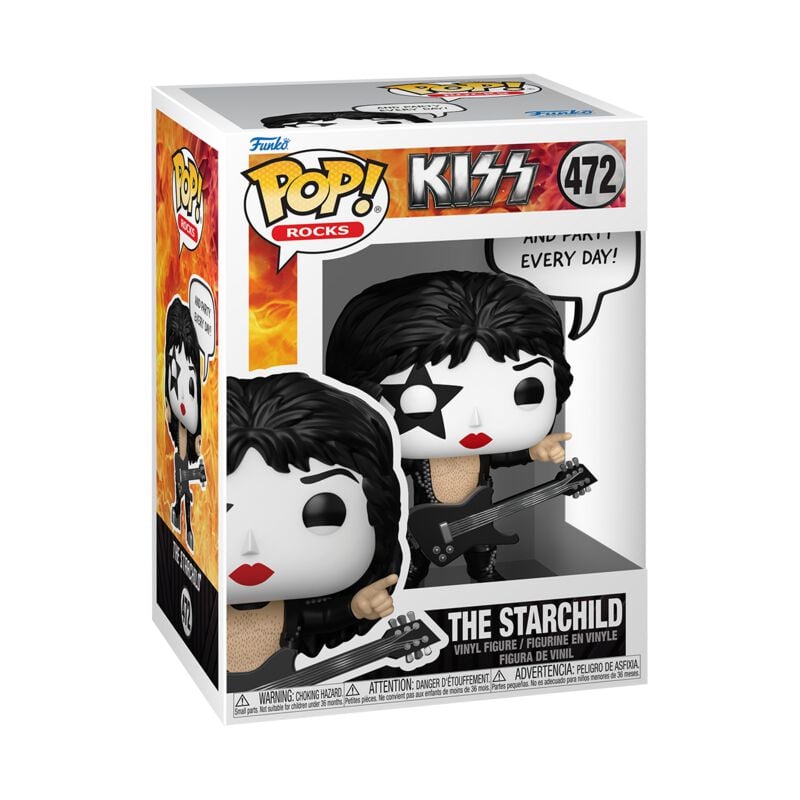 Kiss - The Starchild  Vinyl Figur 472 - Funko Pop! - Funko Shop Europe - Kiss