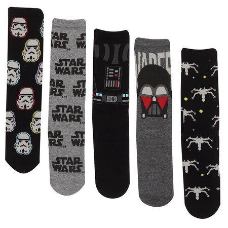 Chaussettes Disney de Star Wars - Dark Side - S-M à L-XL - pour Unisexe - multicolore - Star Wars - View 2