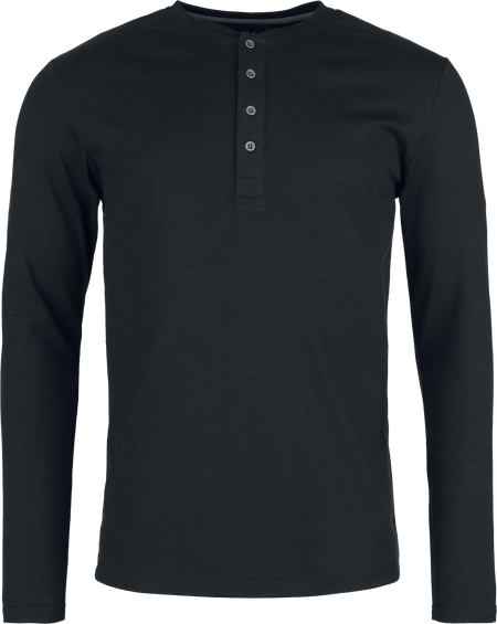 T-shirt manches longues  de Black Premium by EMP - Celtic fine lines - M à XXL - pour Homme - noir/olive - Black Premium by EMP - View 2