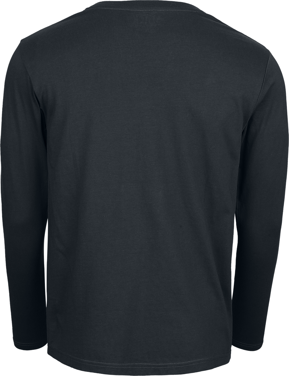 T-shirt manches longues  de Black Premium by EMP - Essential - Haut Manches Longues Lacé - M à XXL - pour Homme - noir - Black Premium by EMP - View 2