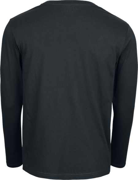 T-shirt manches longues  de Black Premium by EMP - Essential - Haut Manches Longues Lacé - M à XXL - pour Homme - noir - Black Premium by EMP - View 2