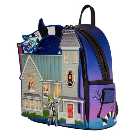 Mini Sac À Dos  de Beetlejuice - Loungefly - House - pour Femme - multicolore - Beetlejuice