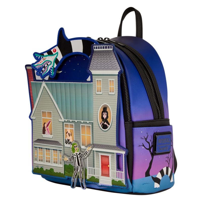 Mini Sac À Dos  de Beetlejuice - Loungefly - House - pour Femme - multicolore - Beetlejuice