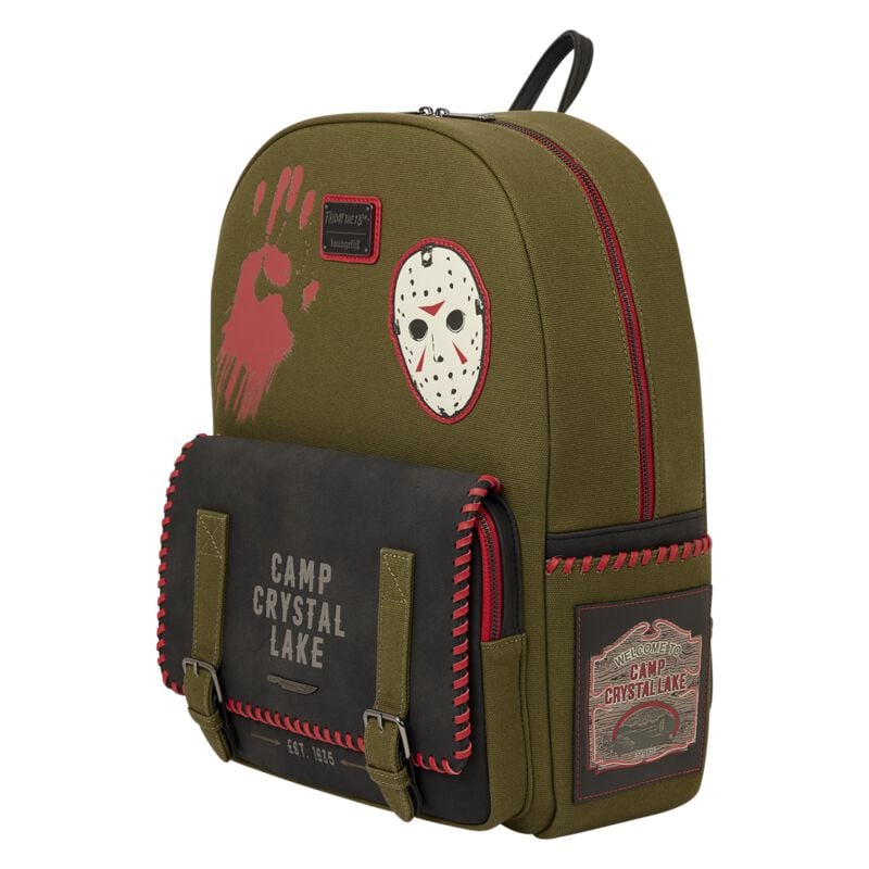 Sac à dos  de Vendredi 13 - Loungefly - Camp Crystal Lake - pour Femme - multicolore - Vendredi 13