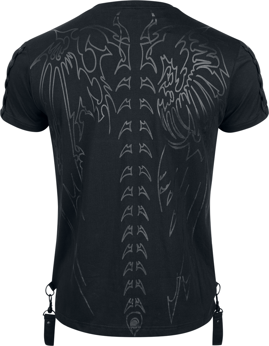 T-Shirt Manches courtes Gothic de Chemical Black - Death Angel - Haut - XL - pour Homme - noir - Chemical Black - View 2