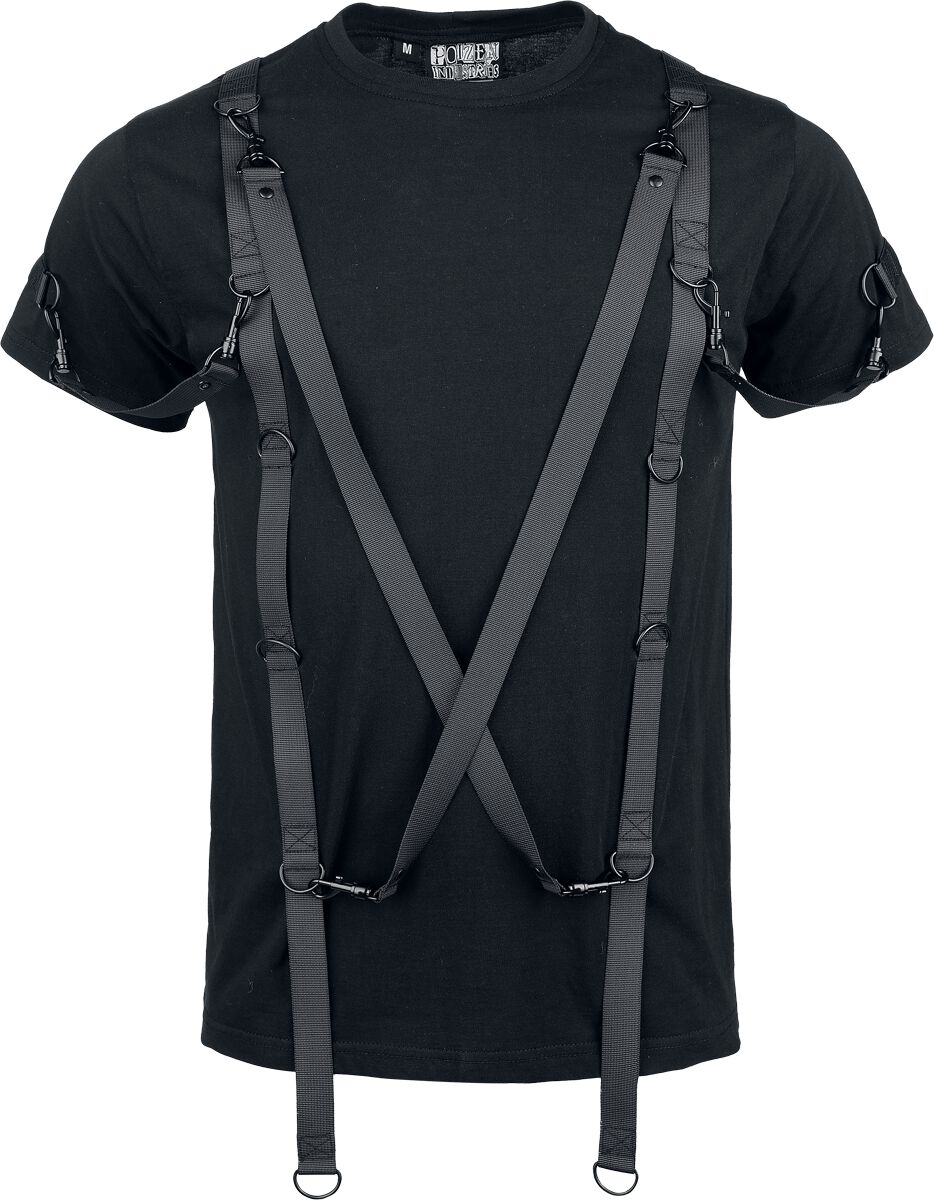 T-Shirt Manches courtes Gothic de Poizen Industries - Cashel - T-Shirt - S à 4XL - pour Homme - noir - Poizen Industries