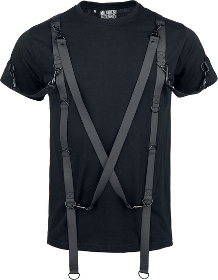 T-Shirt Manches courtes Gothic de Poizen Industries - Cashel - T-Shirt - S à 4XL - pour Homme - noir - Poizen Industries