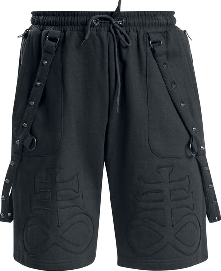 Short Gothic de Heartless - Infinity - Short Homme - M à XL - pour Homme - noir - Heartless
