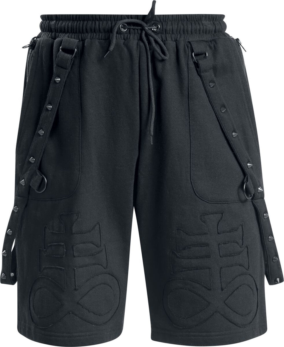 Short Gothic de Heartless - Infinity - Short Homme - M à XL - pour Homme - noir - Heartless