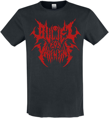 T-Shirt Manches courtes  de Bullet For My Valentine - Amplified Collection - Black Metal Font - S à 3XL - pour Homme - noir - Bullet For My Valentine