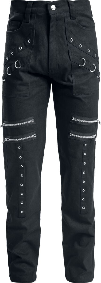 Jean  de Gothicana by EMP - Tempted by Alchemy - W30L32 à W34L34 - pour Homme - noir - Gothicana by EMP