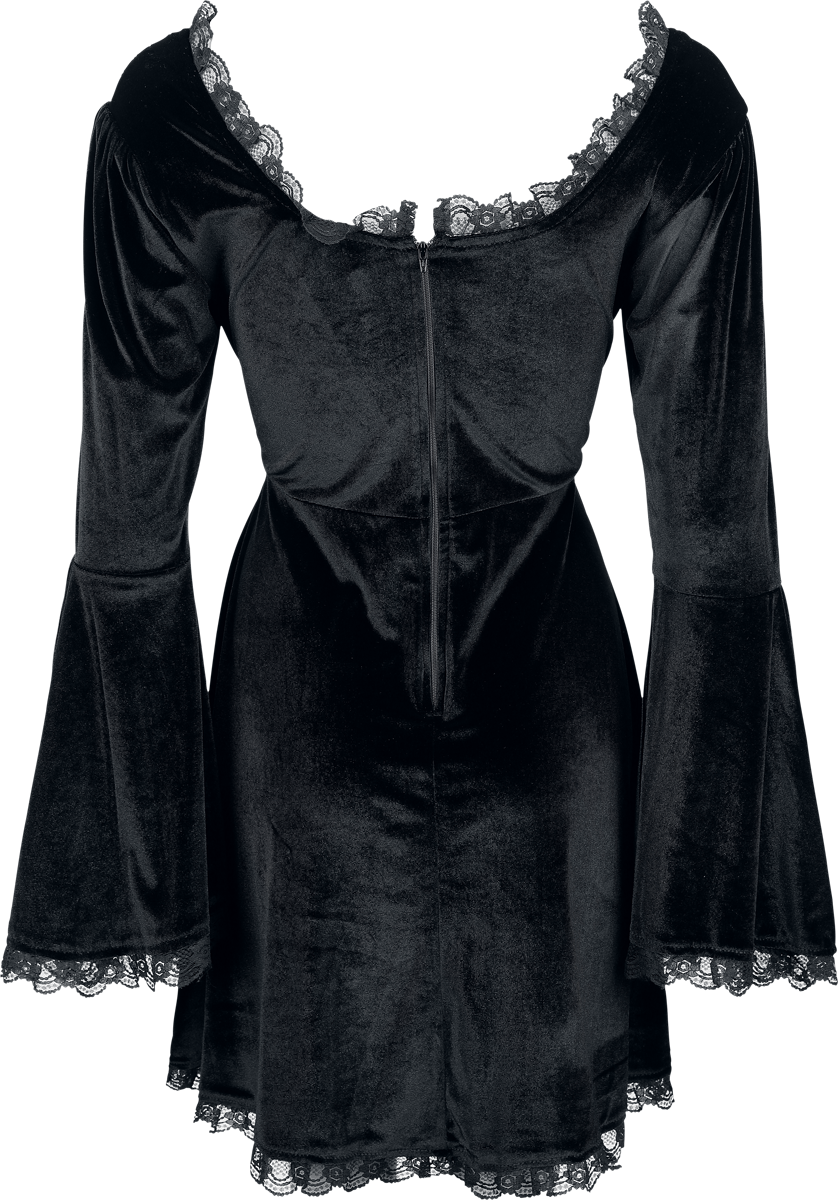 Robe courte  de Gothicana by EMP - The Witching Hour - S à XXL - pour Femme - noir - Gothicana by EMP - View 2