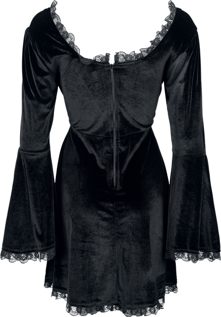 Robe courte  de Gothicana by EMP - The Witching Hour - S à XXL - pour Femme - noir - Gothicana by EMP - View 2