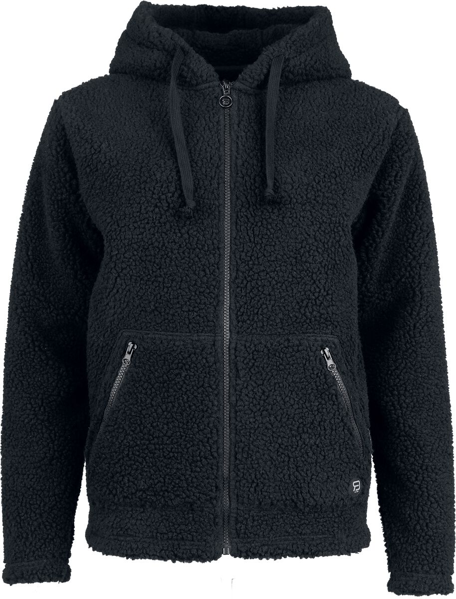 Sweat-shirt zippé à capuche  de RED by EMP - Sweat à capuche doublure polaire - S à XXL - pour Femme - noir - RED by EMP