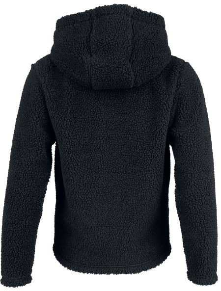 Sweat-shirt zippé à capuche  de RED by EMP - Sweat à capuche doublure polaire - S à XXL - pour Femme - noir - RED by EMP - View 2