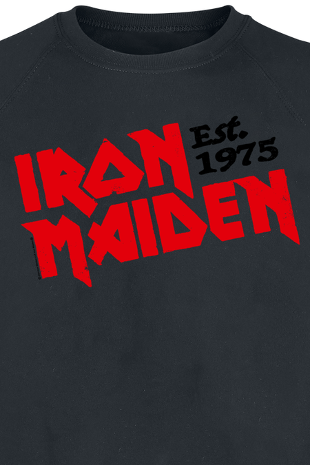 Sweat-shirt  de Iron Maiden - Est. 1975 - S à 4XL - pour Homme - noir - Iron Maiden - View 2