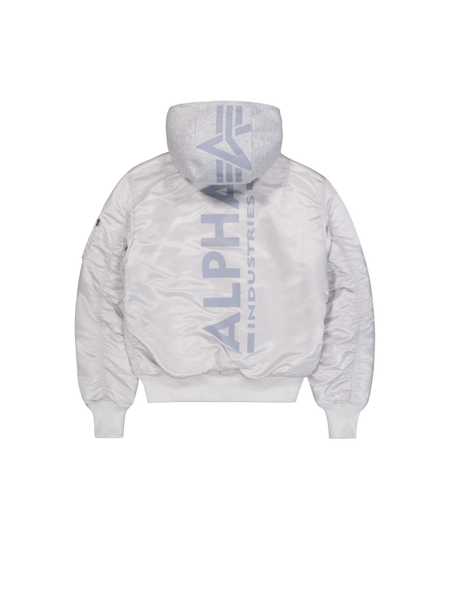 Bomber  de Alpha Industries - Imprimé Dos MA-1 ZH - S à XXL - pour Homme - gris - alpha industries - View 2
