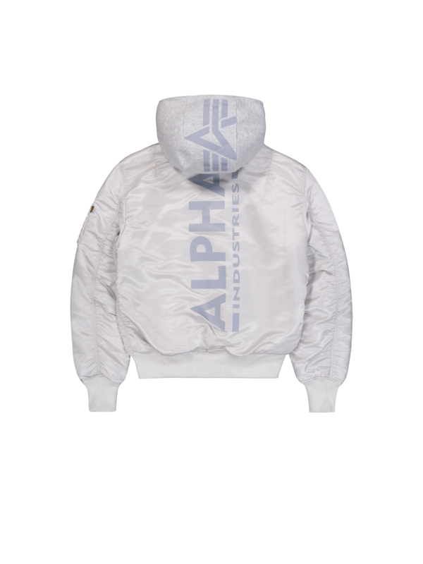 Bomber  de Alpha Industries - Imprimé Dos MA-1 ZH - S à XXL - pour Homme - gris - alpha industries - View 2
