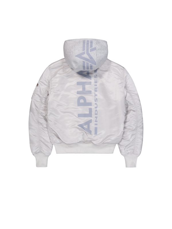Bomber  de Alpha Industries - Imprimé Dos MA-1 ZH - S à XXL - pour Homme - gris - alpha industries - View 2