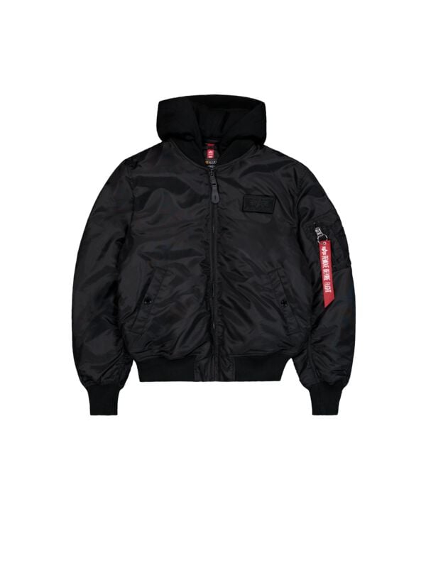 Bomber  de Alpha Industries - MA-1 TT Hood - S à XXL - pour Homme - noir - alpha industries