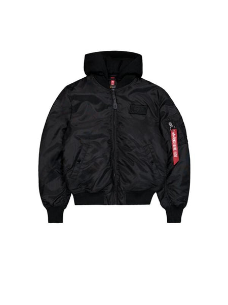 Bomber  de Alpha Industries - MA-1 TT Hood - S à XXL - pour Homme - noir - alpha industries