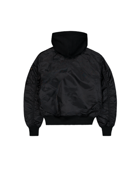 Bomber  de Alpha Industries - MA-1 TT Hood - S à XXL - pour Homme - noir - alpha industries - View 2