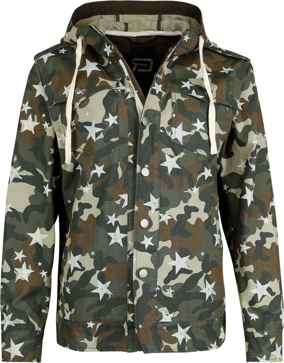 Veste mi-saison  de RED by EMP - Camouflage Étoilé - S à XXL - pour Femme - multicolore - RED by EMP