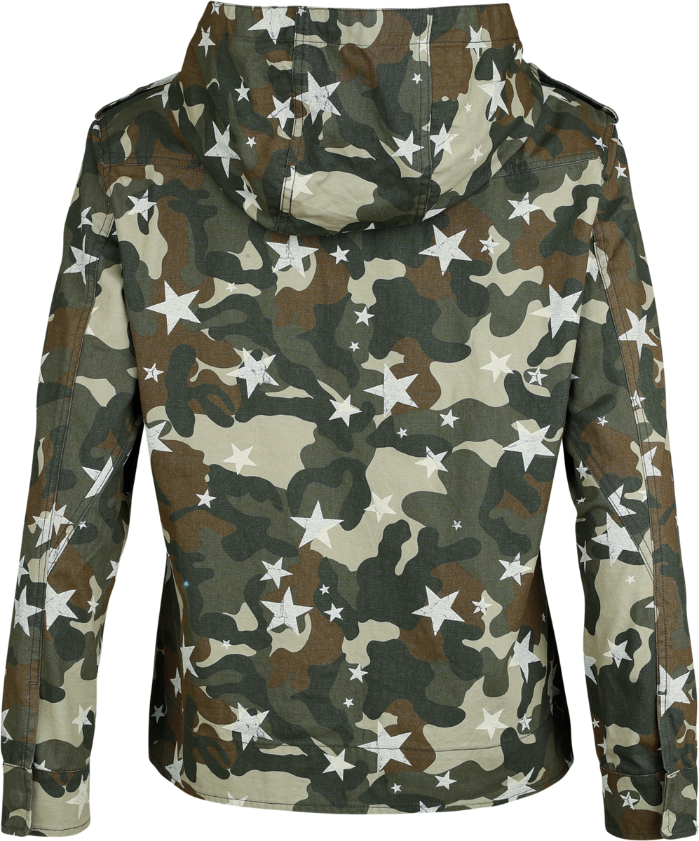 Veste mi-saison  de RED by EMP - Camouflage Étoilé - S à XXL - pour Femme - multicolore - RED by EMP - View 2