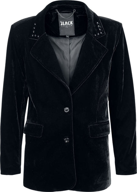 Blazer  de Black Premium by EMP - Celtic fine lines - S à XL - pour Femme - noir - Black Premium by EMP