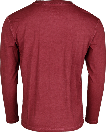 T-shirt manches longues  de RED by EMP - Distinctive - M à XXL - pour Homme - bordeaux - RED by EMP - View 2