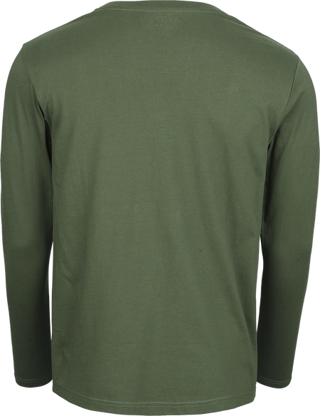 T-shirt manches longues  de Black Premium by EMP - Celtic fine lines - M à XXL - pour Homme - olive - Black Premium by EMP - View 2